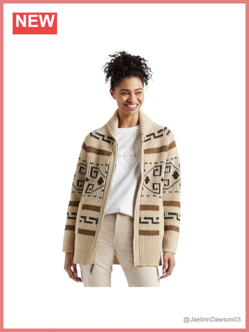 Women's Westerley Cardigan Virgin Wool Cable Knit Long Sleeve